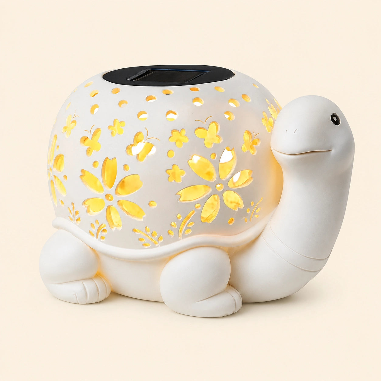 Solar Turtle Garden Lantern
