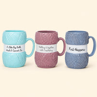 Knitting Yarn Design Mugs
