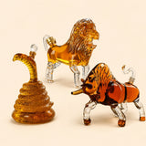 Animal Spirit Glass Decanters