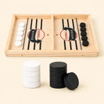 Wooden Sling Puck Game