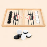 Wooden Sling Puck Game
