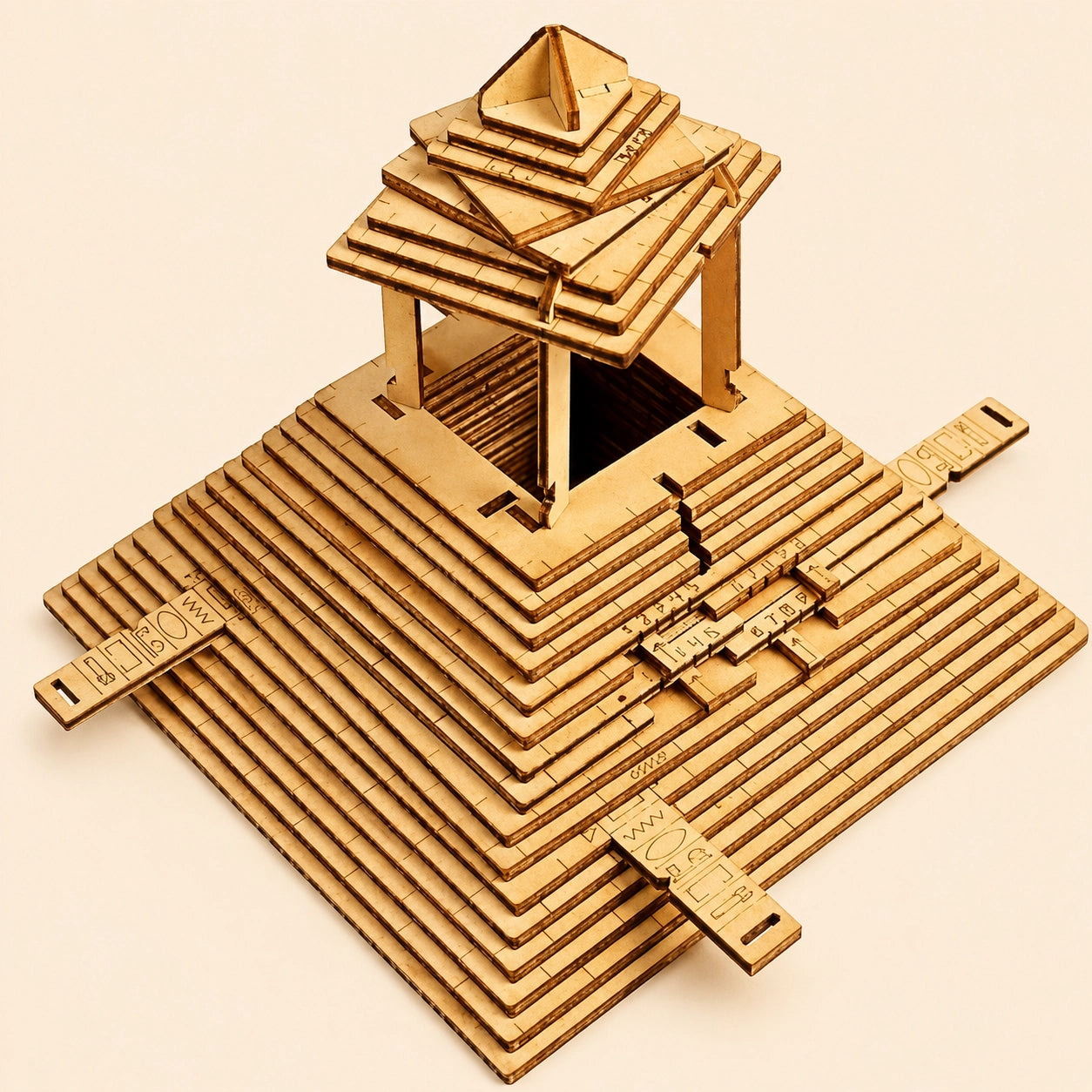 Quest Pyramid Puzzle Box