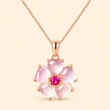 Mother Daughter Heart Necklace