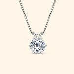 MoissaniteElegance™ Pendant Necklace
