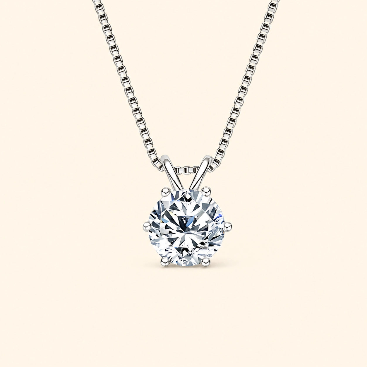 MoissaniteElegance™ Pendant Necklace