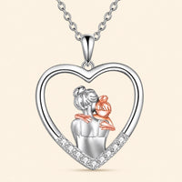 Sterling Silver Mother Necklace