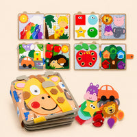 Montessori Busy Book Animal Cognition