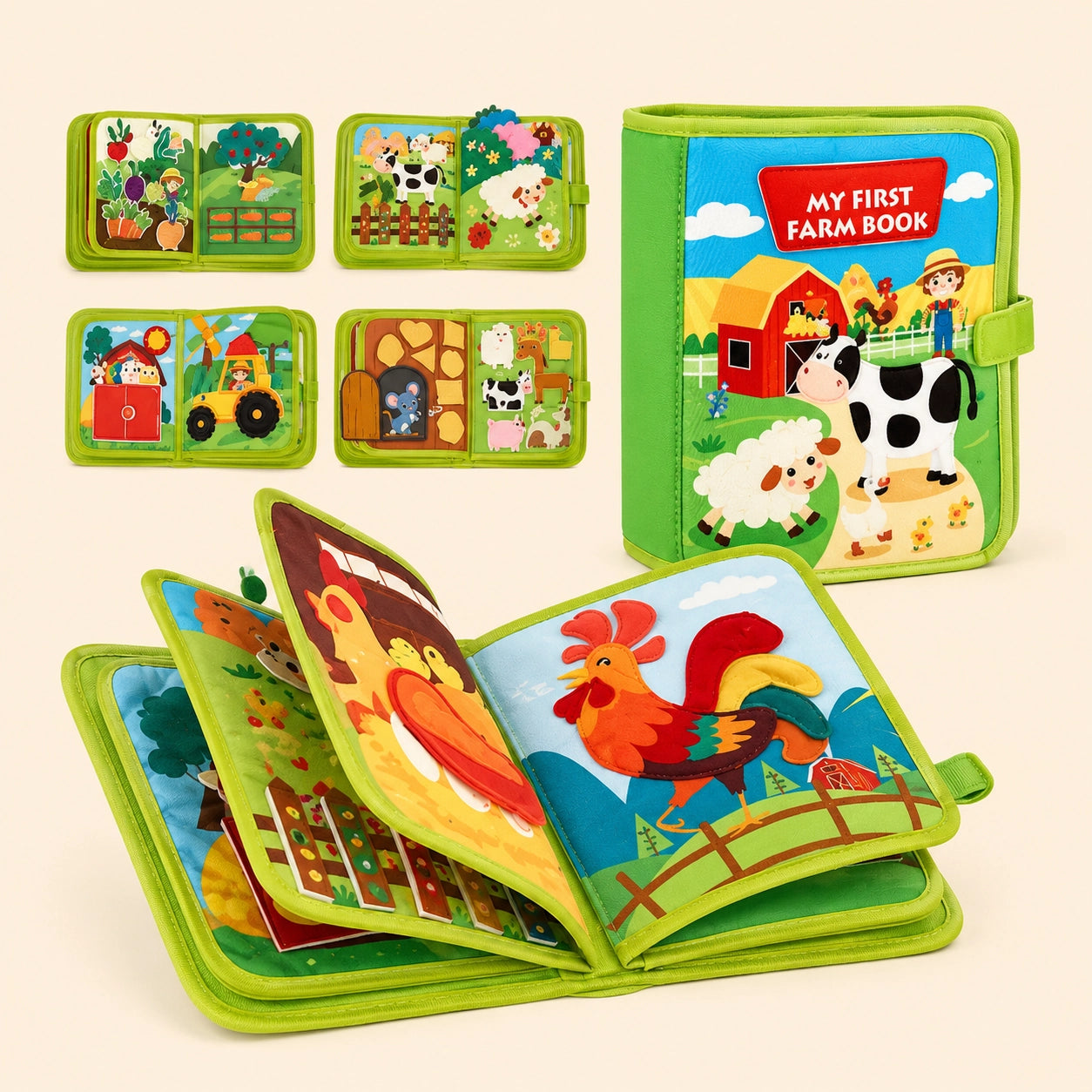 Farm Animal Montessori™ Busy Book