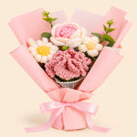 Crochet Flower Bouquet Gift Set