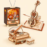 Musical Wooden Puzzle Set