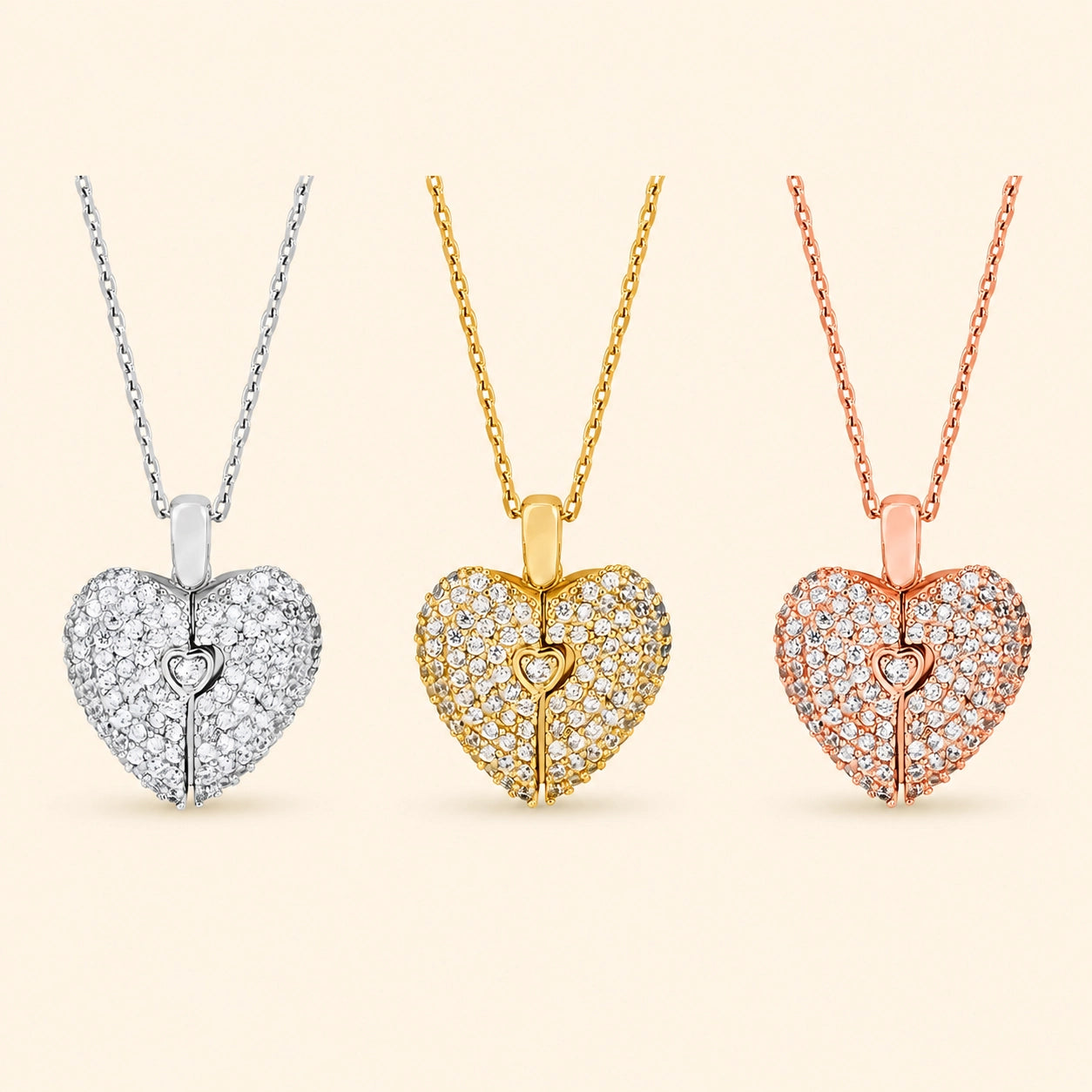 CrystalHeart™ Personalized Necklace