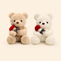 Rose Embrace Teddy Bear