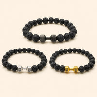 StoneFit™ Beaded Dumbbell Bracelet