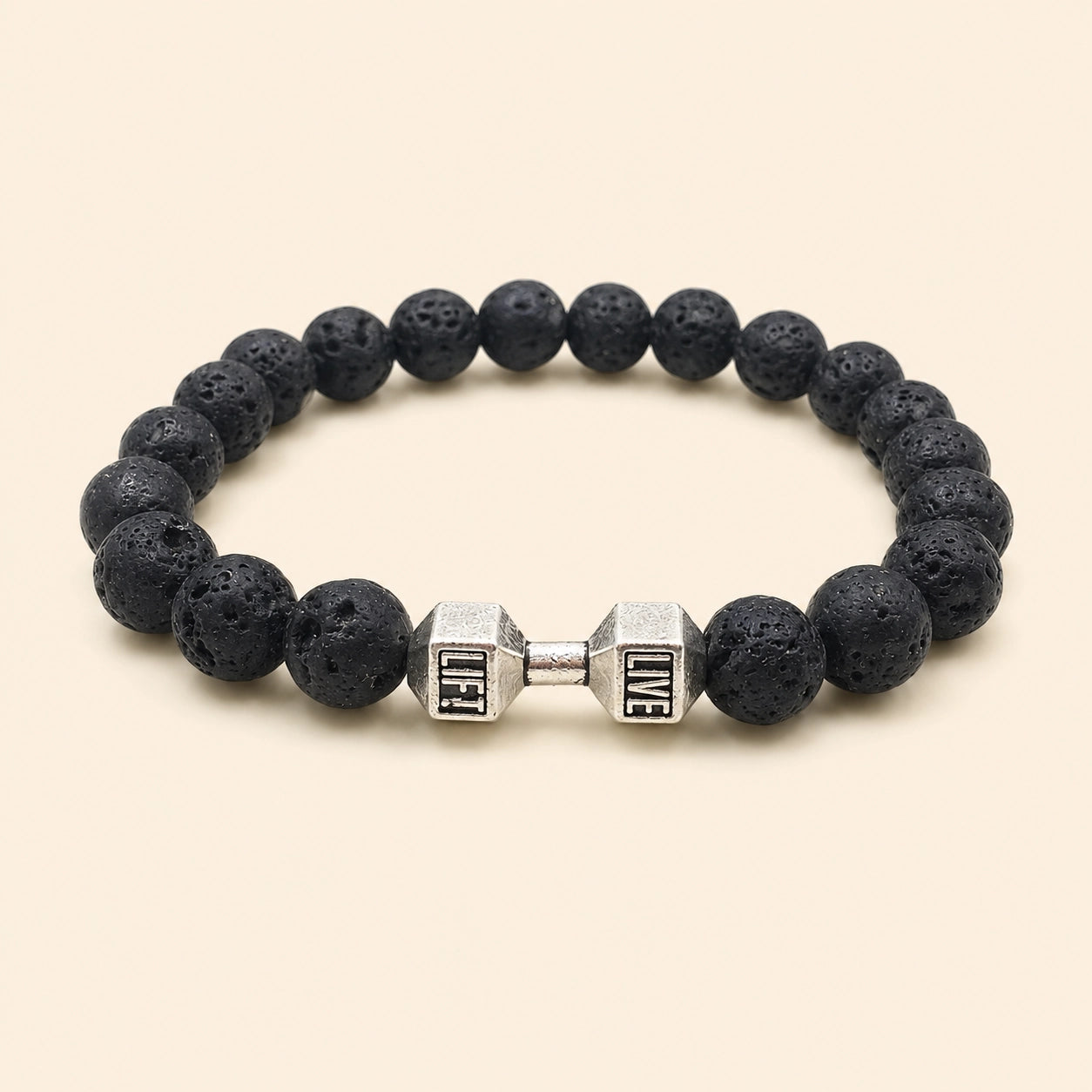 StoneFit™ Beaded Dumbbell Bracelet