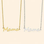 Mama Stainless Steel Necklace