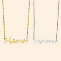 Mama Stainless Steel Necklace