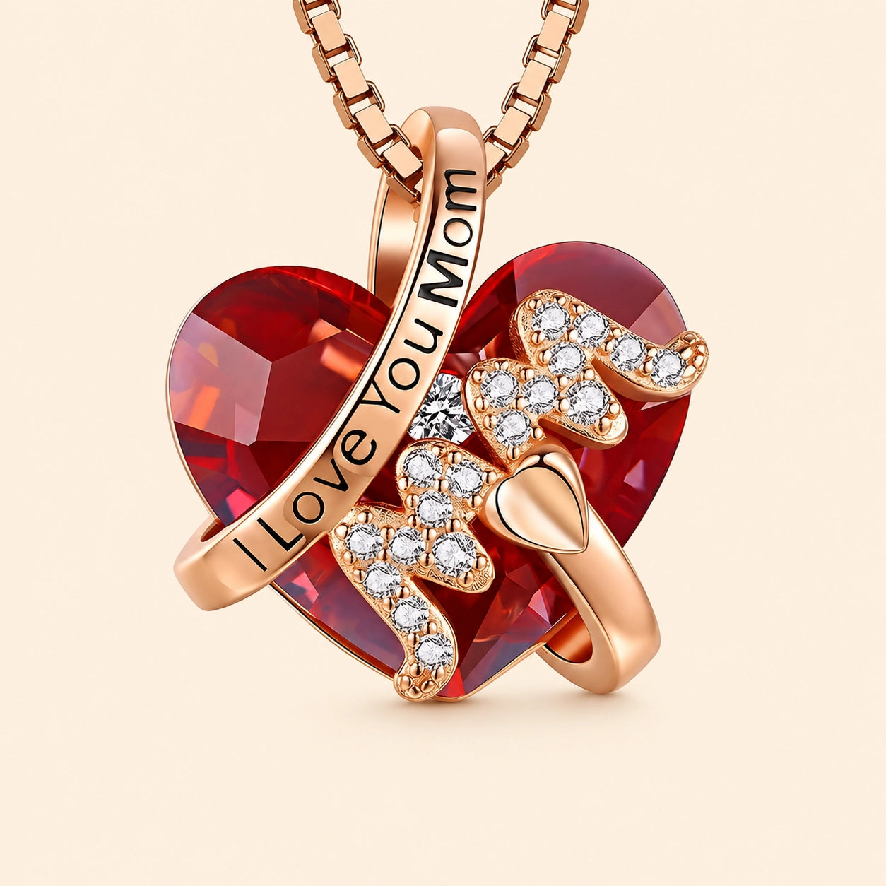 EternalPassion™ Red Blue Heart