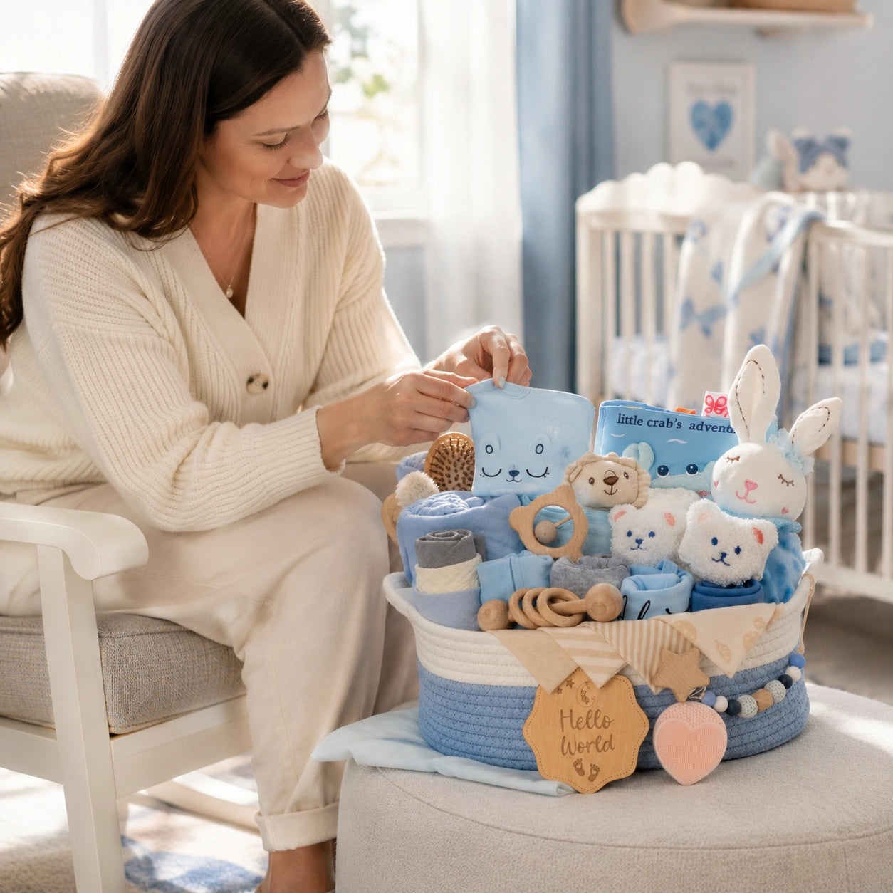 Luxury Baby Gift Basket