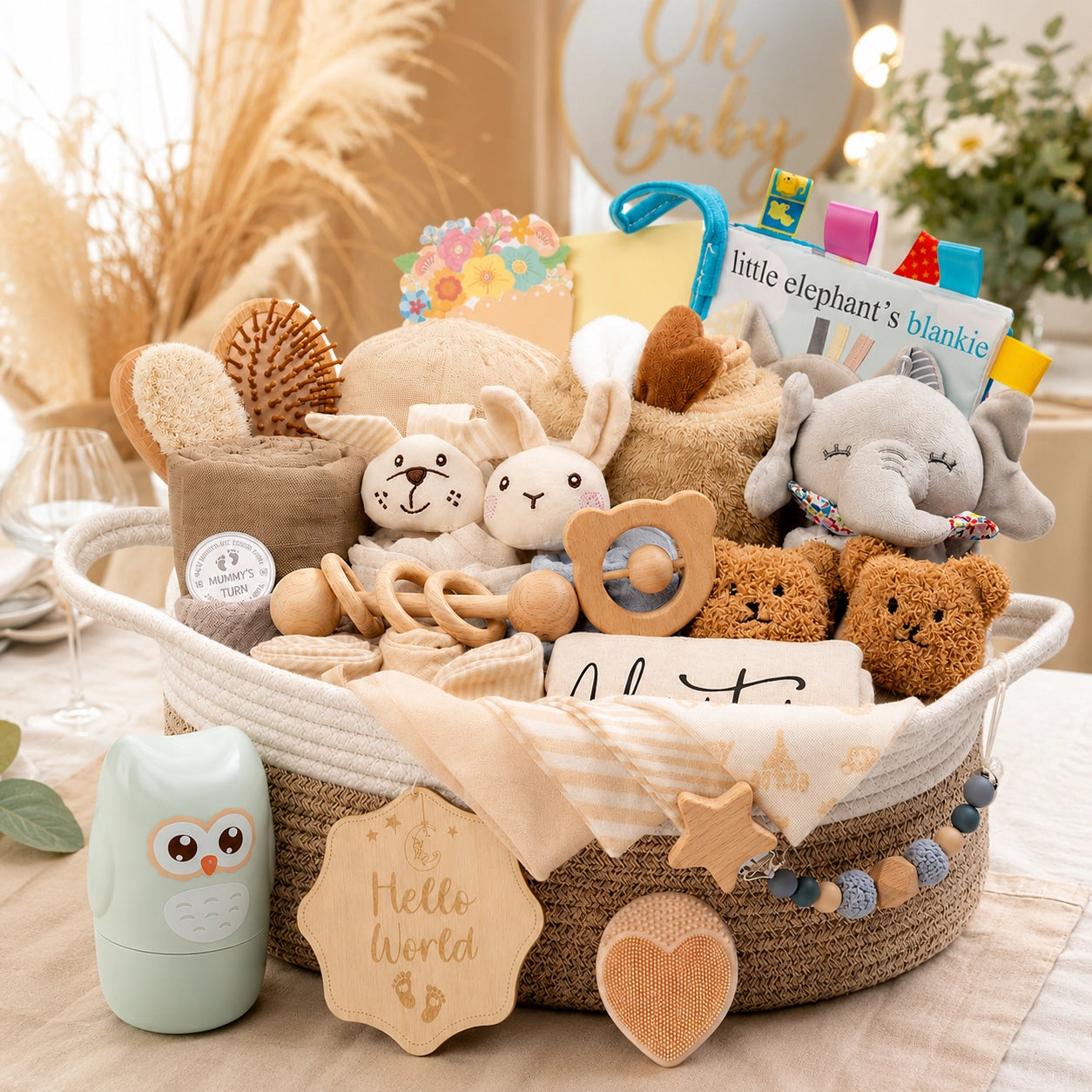 Luxury Baby Gift Basket