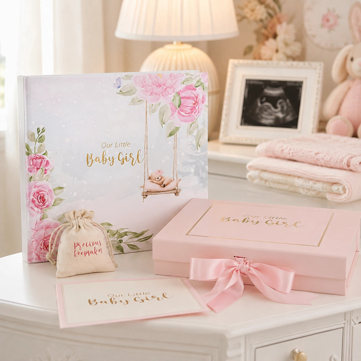 Baby Girl Memory Book