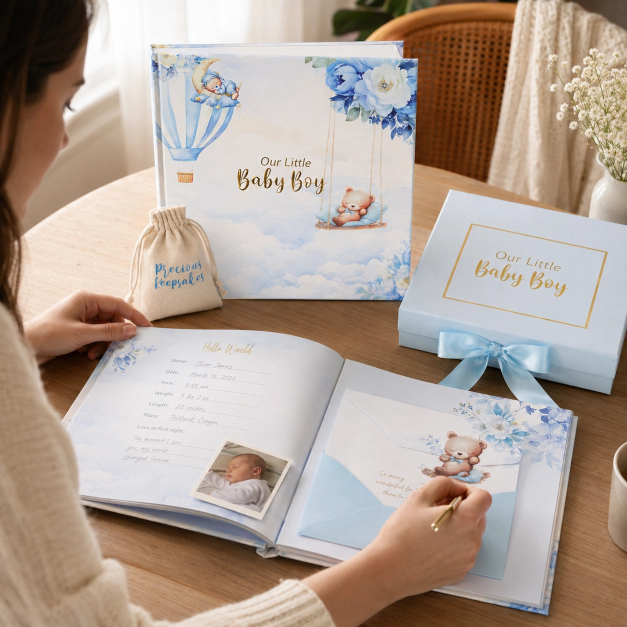 Baby Girl Memory Book