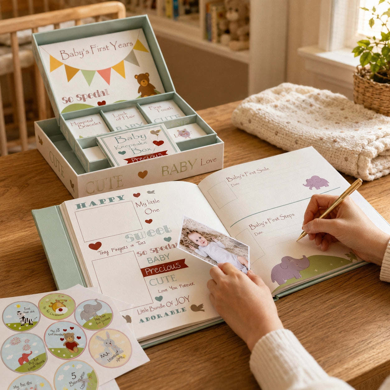 Baby Memory Keepsake Book