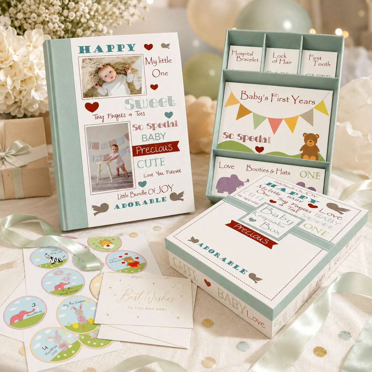 Baby Memory Keepsake Book