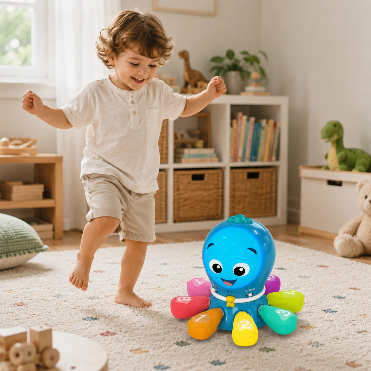Octopus Crawl Learning Toy