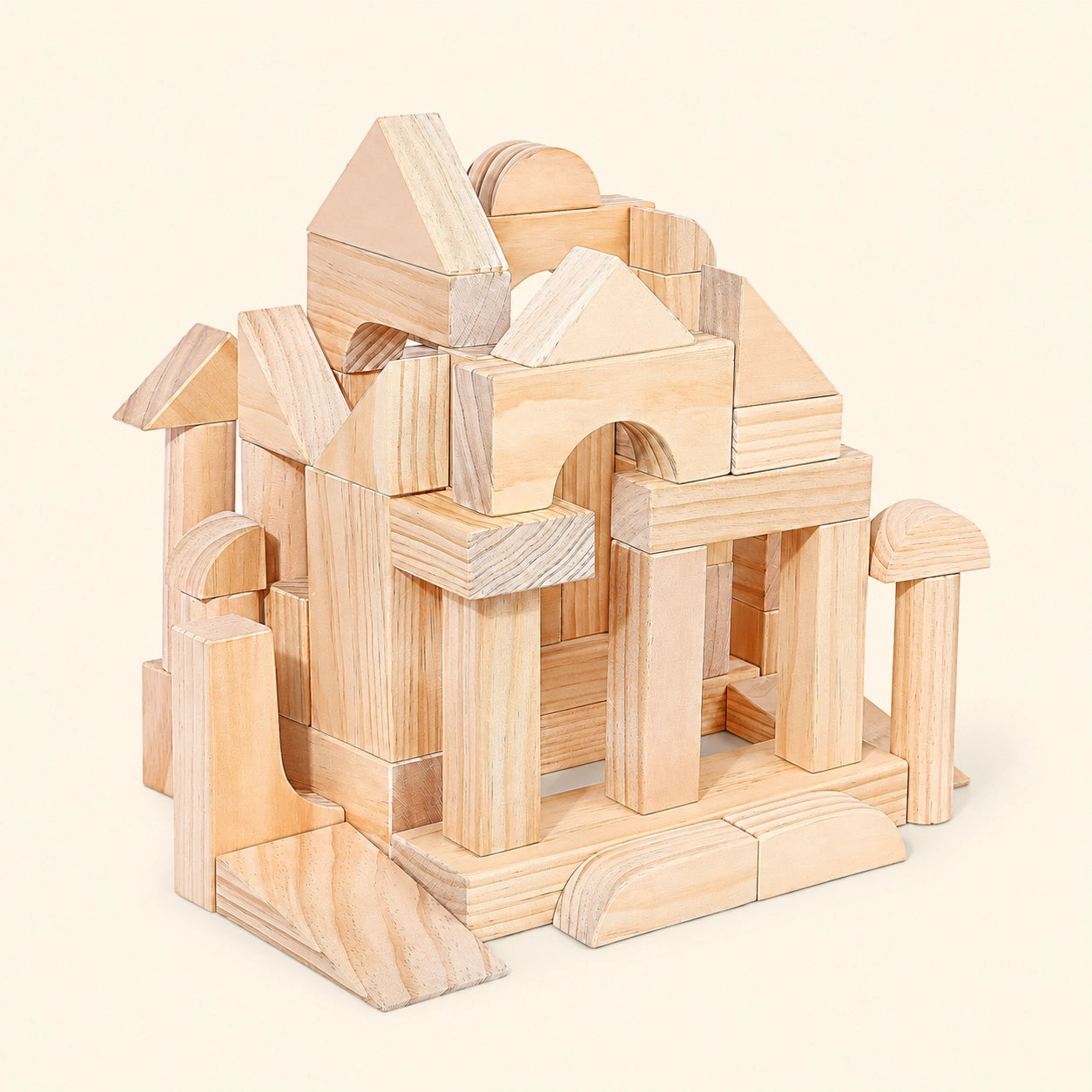 Wooden Building Block Set