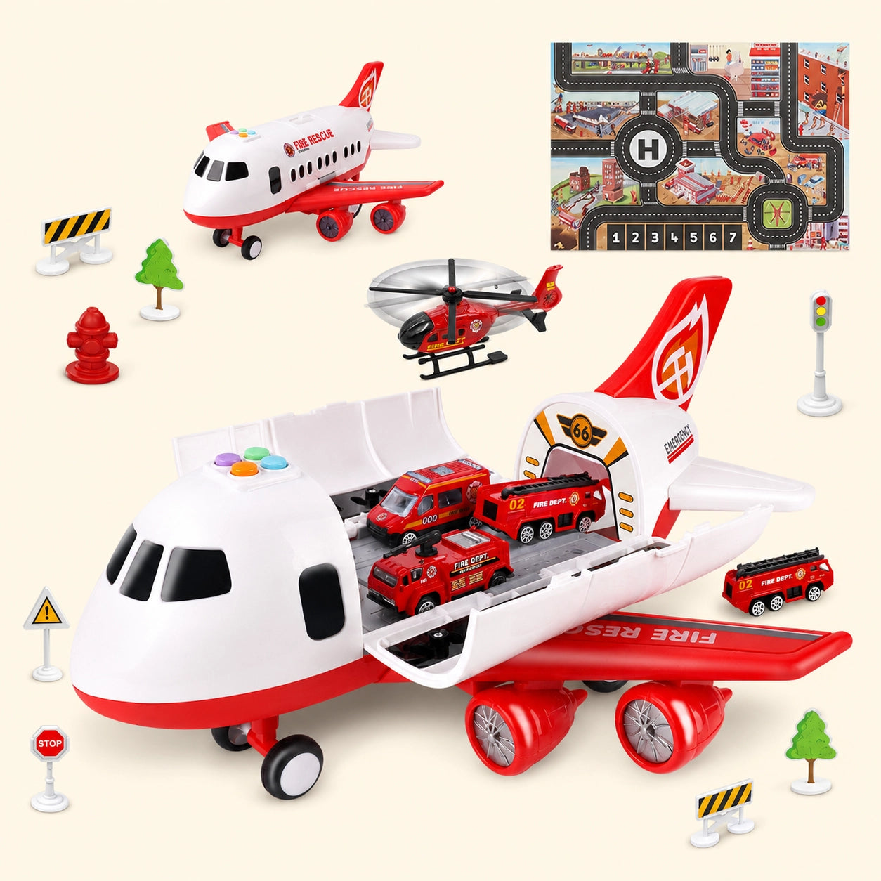 Adventure Cargo Plane Set
