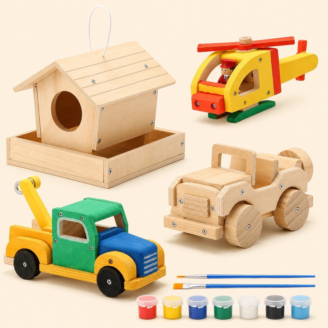 Kids Woodworking Project Kit