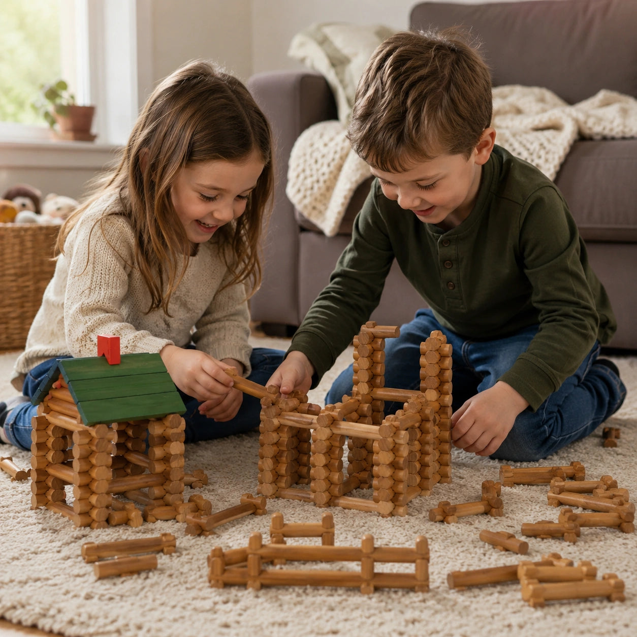 Woodland Builder Log Set