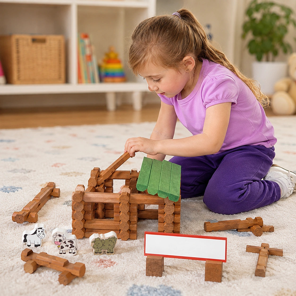 Woodland Builder Log Set