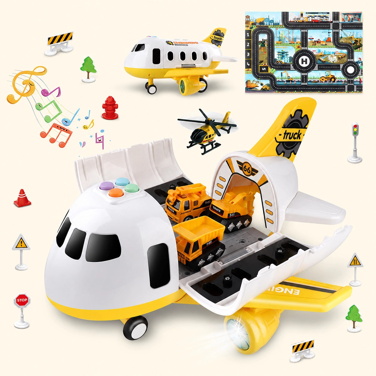 Adventure Cargo Plane Set