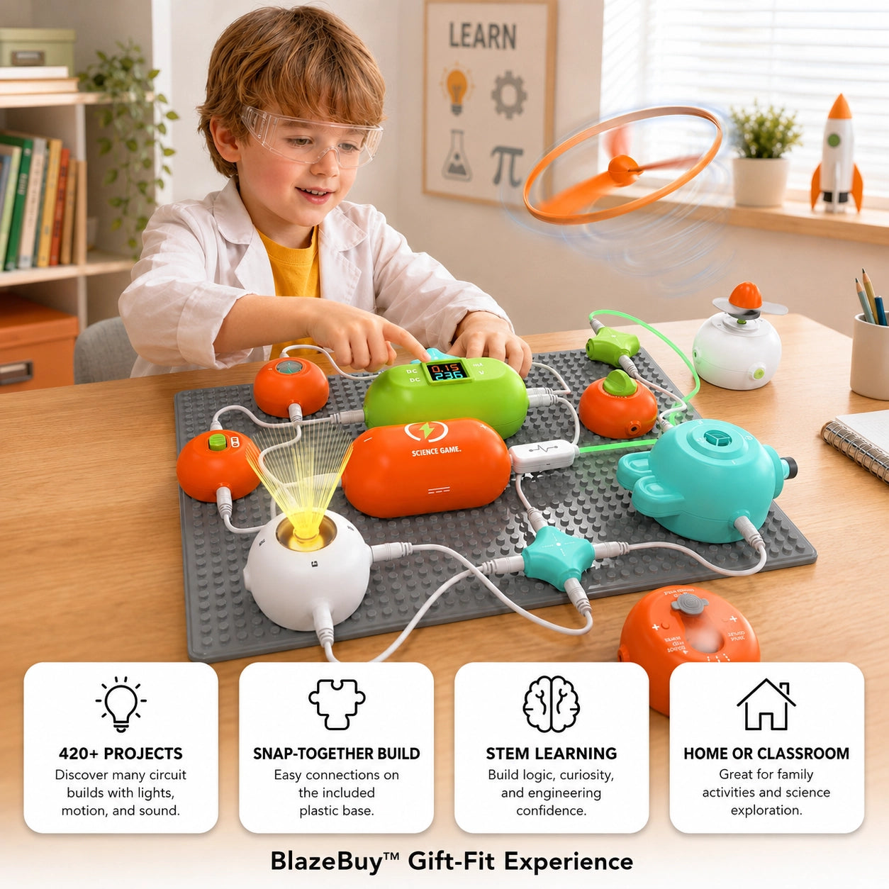 Electronic STEM Learning Toy