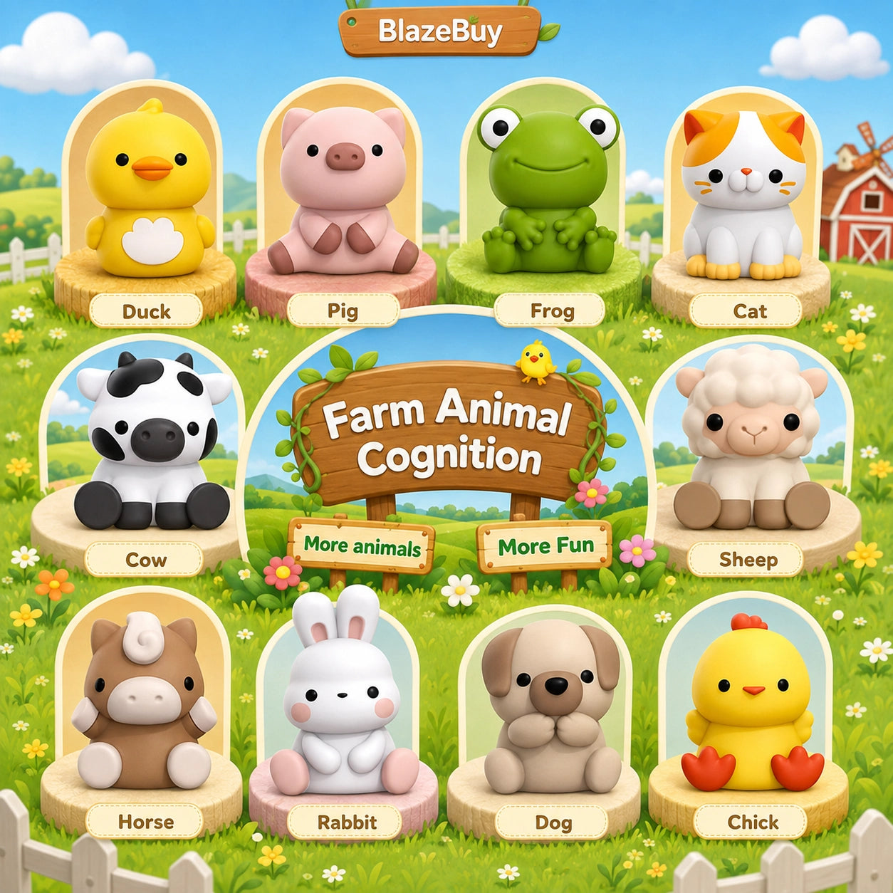 Farm Animal Learning Set