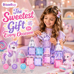 Magnetic Unicorn Castle Building Set