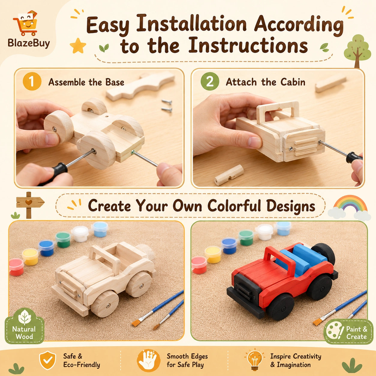 Kids Woodworking Project Kit