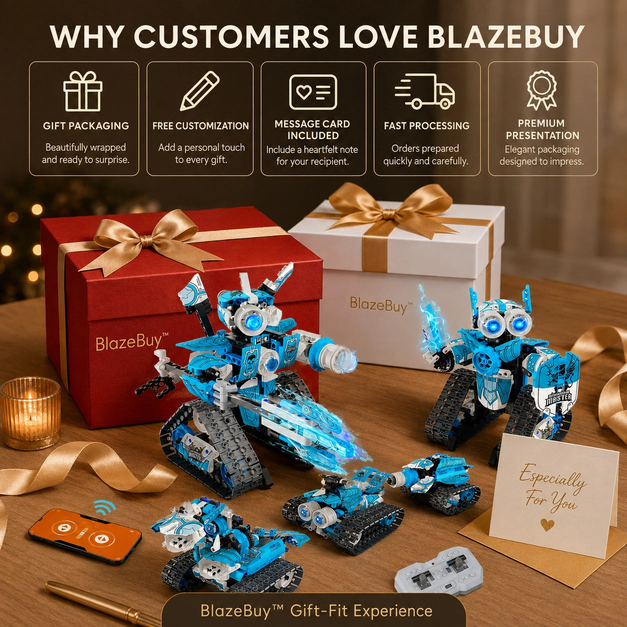RC Robot Building Kit