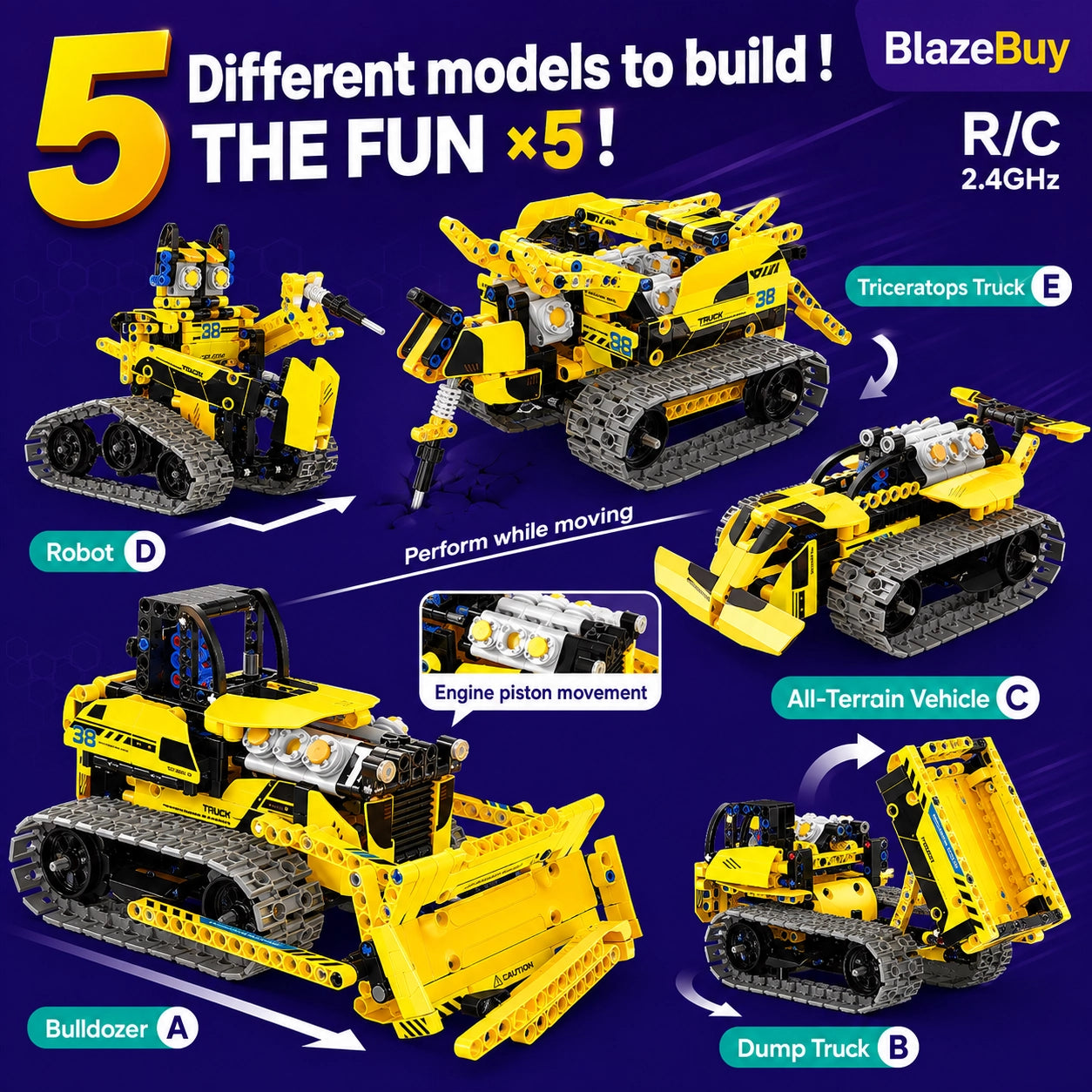 STEM Robotics Builder Kit