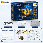4-in-1 RC Robot Building Kit