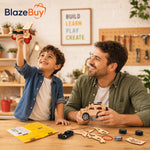 STEM Wooden Car Builder Kit