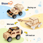 STEM Wooden Car Builder Kit