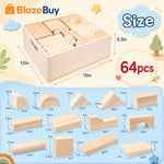 Wooden Building Block Set