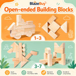 Wooden Building Block Set