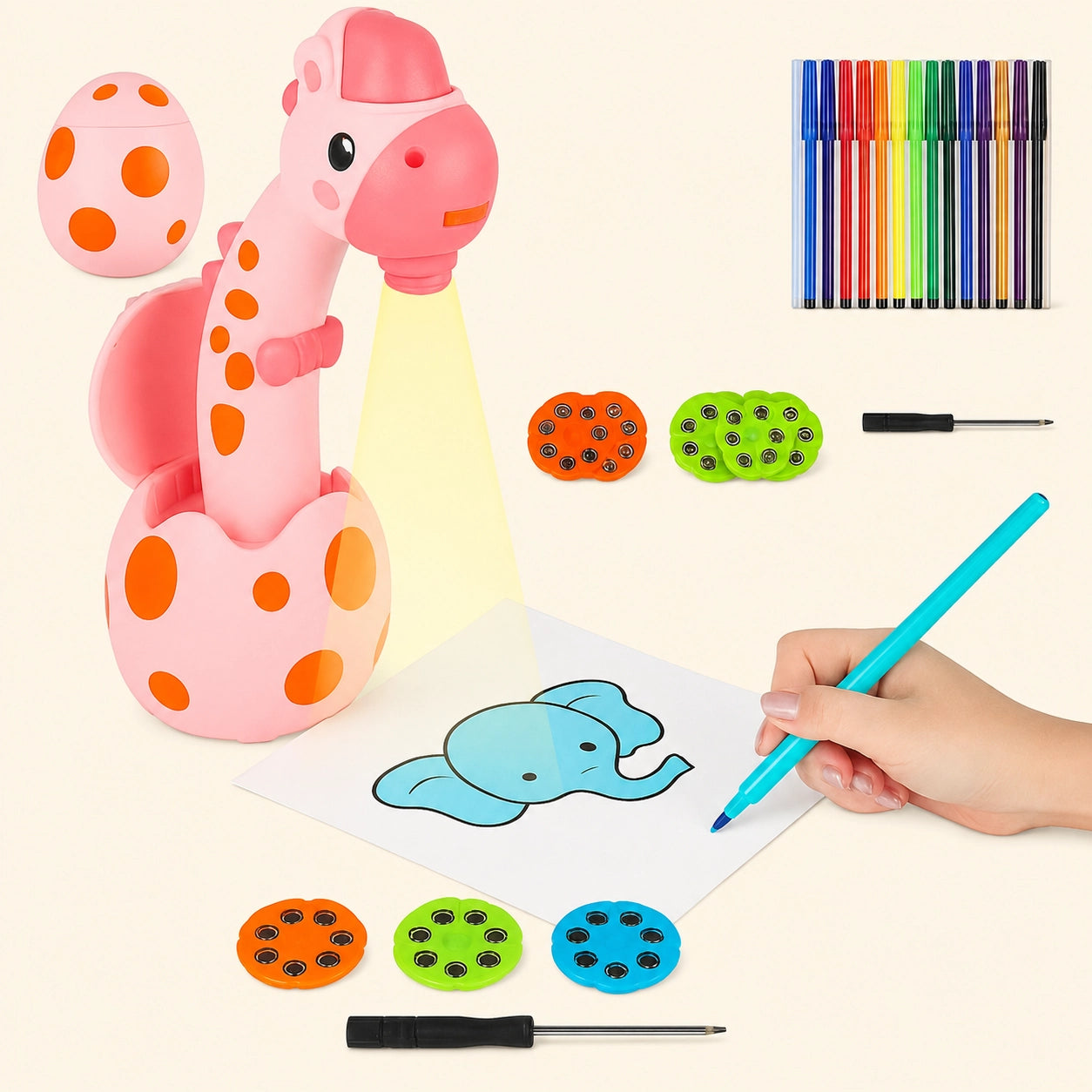 Kids Projector Drawing Set