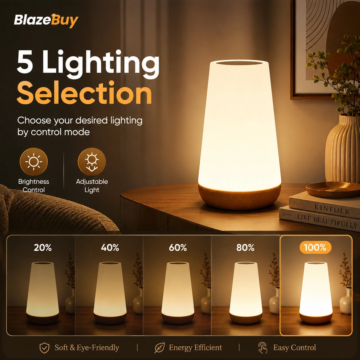 Rechargeable LED Night Lamp