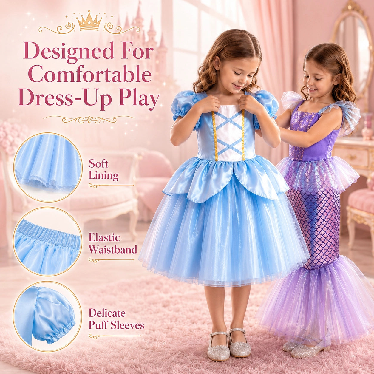 Princess Dress Up Trunk Set