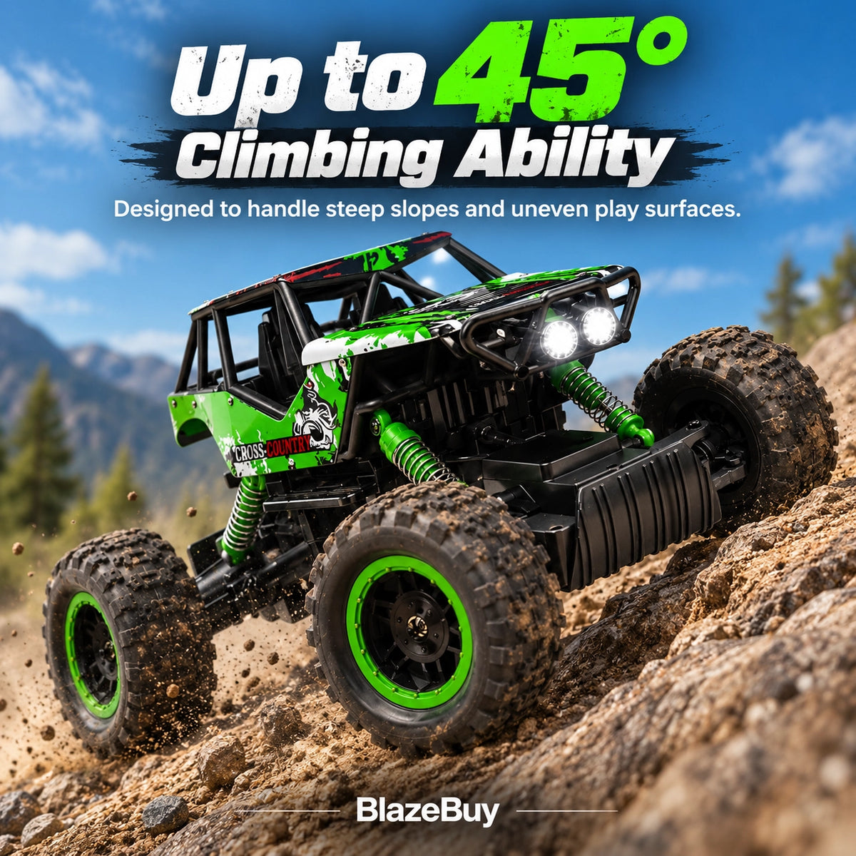 Large 4WD Remote Control Car