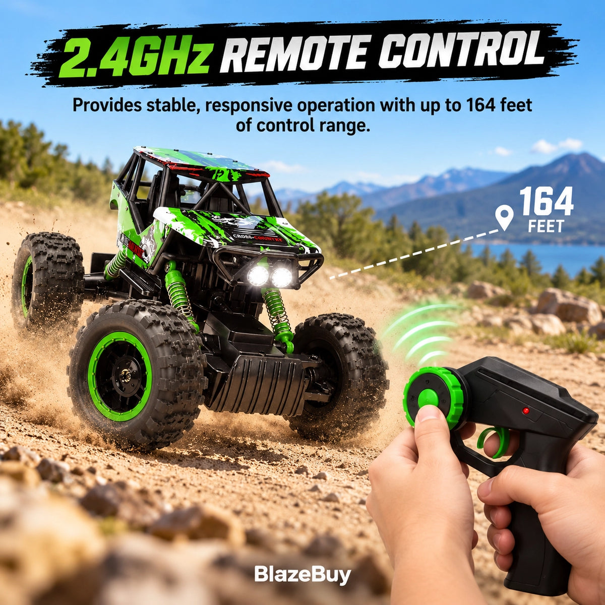 Large 4WD Remote Control Car